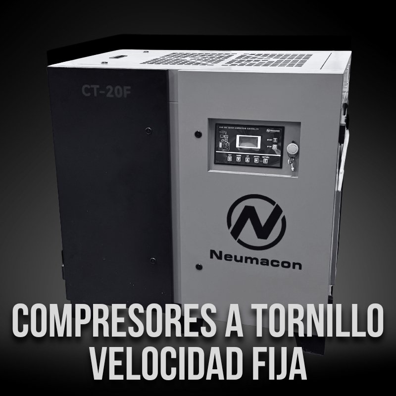Compresores a Tornillo – Velocidad Fija
